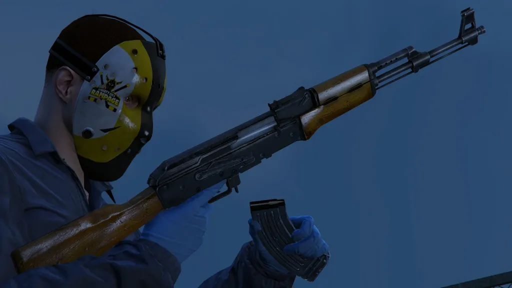Mod Arma AK-47 Max Payne 3 para GTA V