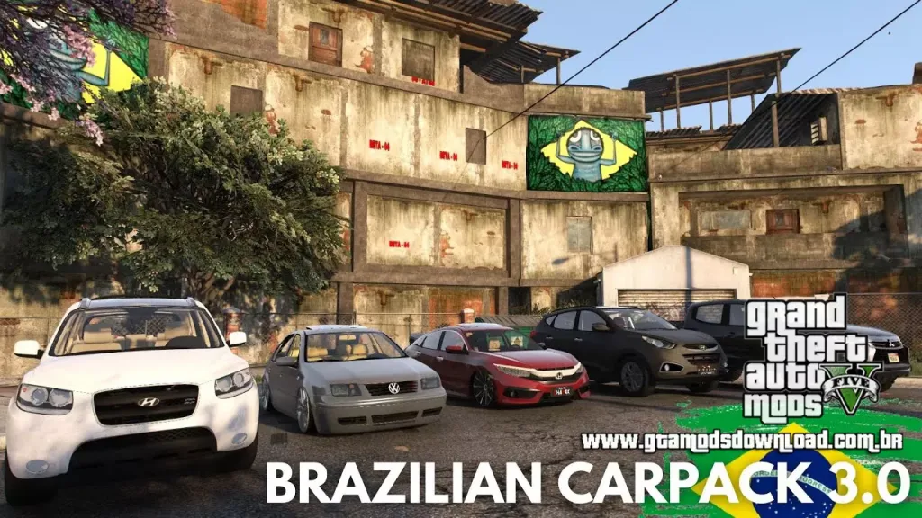 Pack de Carros Brasileiros Brazilian Carpack 3.0 para GTA V