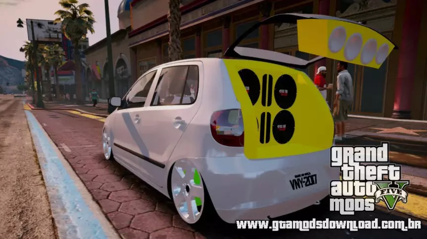 Mod Volkswagen Fox Pancadão para GTA V