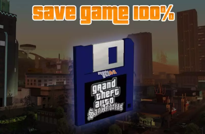 SaveGame GTA san andreas 100% completo 